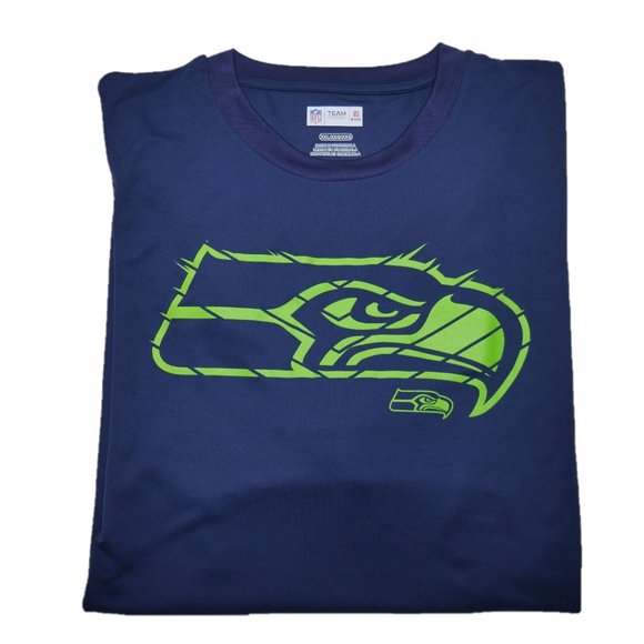 Seattle Seahawks Mens Size 2XL Dri-Fit Shirt NFL Throwback Jersey DK Metcalf NWT - Picture 7 of 8